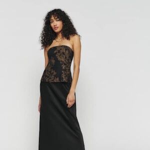 Reformation Iskra Two Piece Night Garden - Size 4